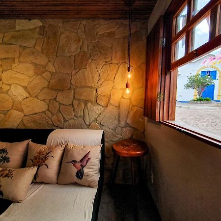 Casita Amarela Na Rua Mais Charmosa De Mucuge - Ba Villa Eksteriør bilde
