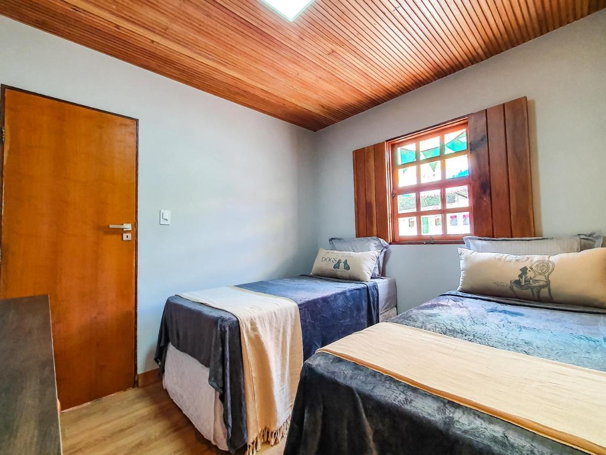Casita Amarela Na Rua Mais Charmosa De Mucuge - Ba Villa Eksteriør bilde