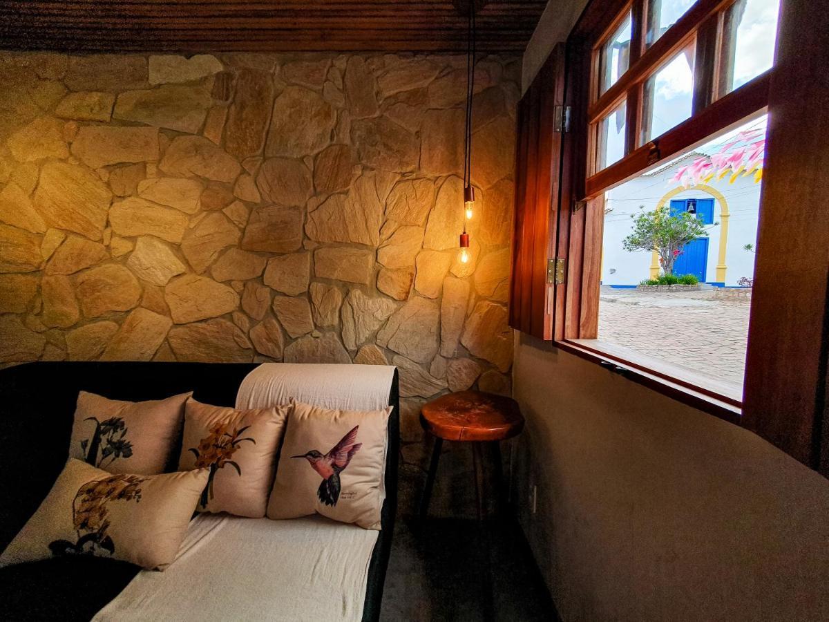 Casita Amarela Na Rua Mais Charmosa De Mucuge - Ba Villa Eksteriør bilde