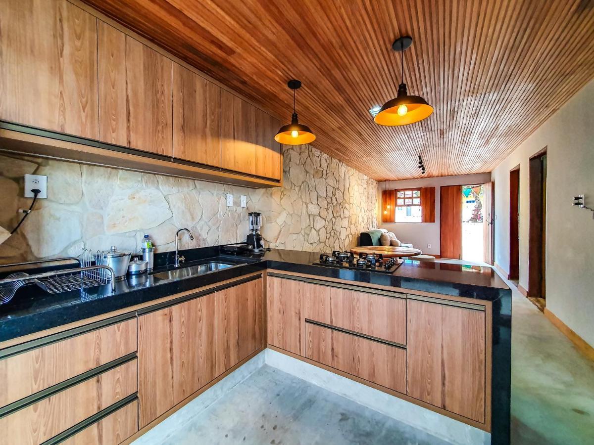 Casita Amarela Na Rua Mais Charmosa De Mucuge - Ba Villa Eksteriør bilde